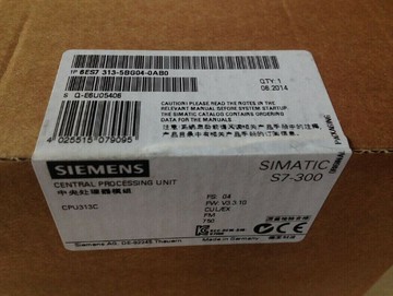 全新原裝正品西門子S7-300 CPU 6ES7 313-5BG04-0AB0 假一罰十