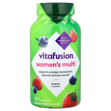 VitaFusion, 女性多維生素軟糖，漿果味，150 粒軟糖