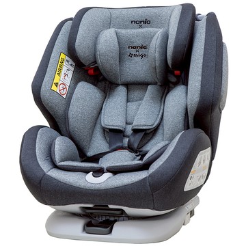 NANIA x migo 納歐聯名360度旋轉Isofix 汽車安全座椅0-12歲(5色可選