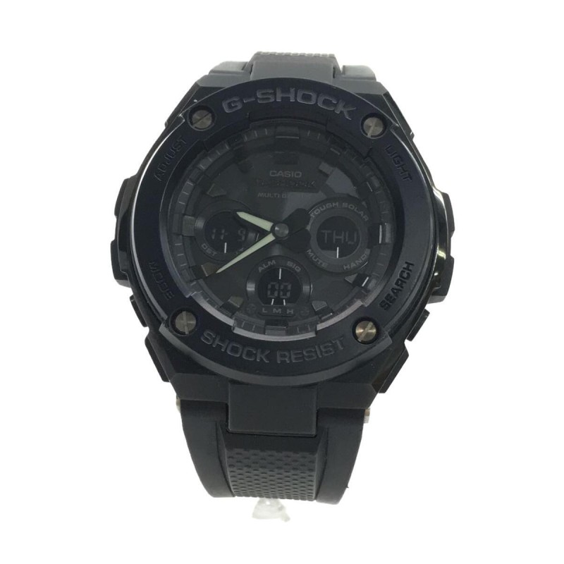 ソーラー腕時計・G-SHOCK/デジアナ/ラバー/BLK/BLK/SS | LINEブランドカタログ