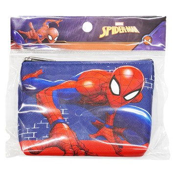 MARVEL 漫威 SPIDER-MAN 蜘蛛人 皮質造型零錢包  磚瓦