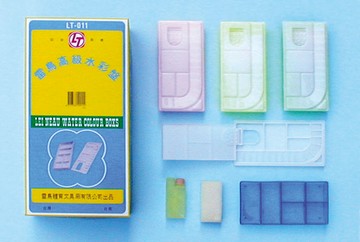 雷鳥 方形調色盤(顏色隨機出貨) / 個  LT-011