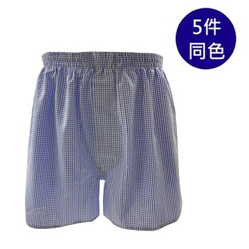 MURANO純棉四角褲(5件組)-FM