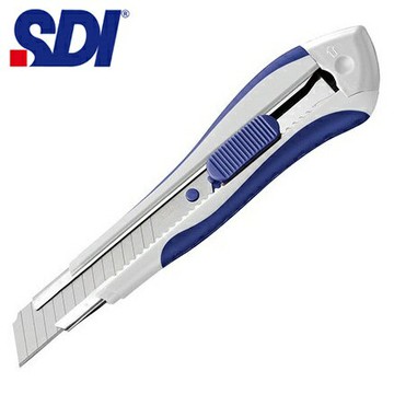 SDI 手牌 0442S 超強 自動鎖定 大美工刀 (內附2片 高利度美工刀片)【APP滿額下單4%點數(單一帳號最高1500點)】6/30止