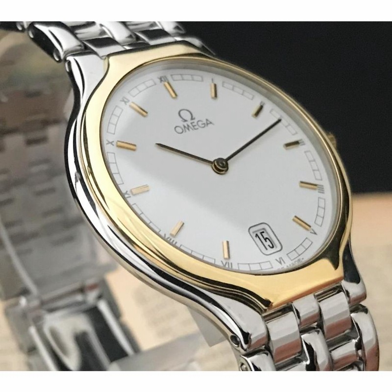 仕上げ済み オメガ デビル シンボル OMEGA De Ville メンズ腕時計 中古