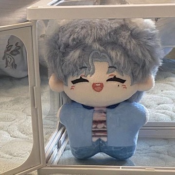 快速出貨現貨原創蔡徐坤屬性10cm棉花娃娃禮物哭唧唧明星同人蔡徐坤掛件