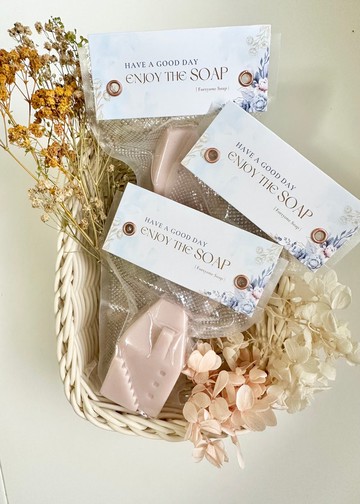 童話小屋 造型手工皂 冷製皂 真空包裝 婚禮小物