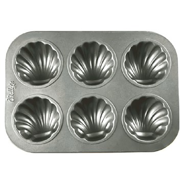 Betty's 焙蒂絲 6連貝殼模 BP9001  265 x 185 x 28mm  1個