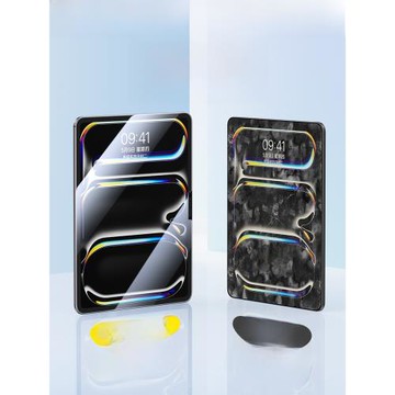 品勝適用ipad鋼化膜ipadair2025新款11寸平板ipadair7/6無紋保護膜11/10代10.2寸蘋果mini7/6全屏貼膜pro防摔