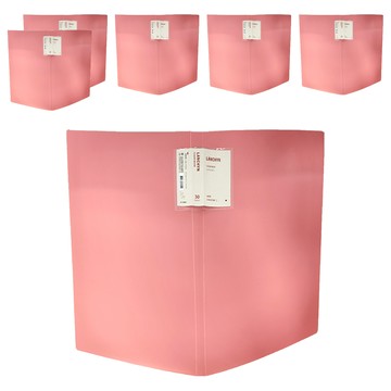 Lan CHYn 連勤牌文具 PP 莫蘭迪色系 資料簿 LC-30MOR 30頁  紅色  6本