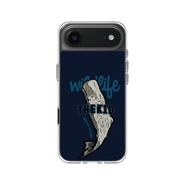 iPhone Air Clear Case（相機按鈕） 透明 - KID - 海抹香鯨