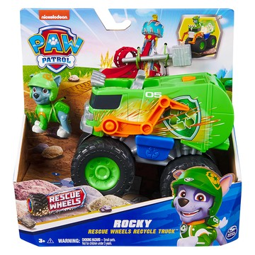 PAW PATROL 汪汪隊立大功 救援大車隊系列 救援車  16 x 8.5 x 14.5cm  綠色  1盒