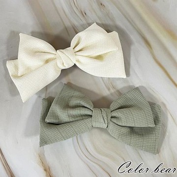 【卡樂熊】氣質優雅蝶結造型彈簧夾/髮夾