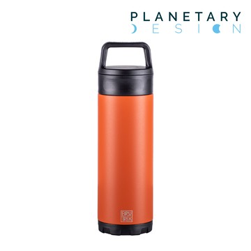 Planetary Design 雙蓋真空保溫瓶 BruTrekker Bottle TM1018 (18oz)【Red Rock 橘紅】