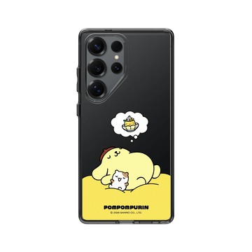 Galaxy S25 Ultra Clear 酷墨灰 - 三麗鷗-布丁狗30週年 PomPomPurin (30th Anniversary) - 甜點的幻想