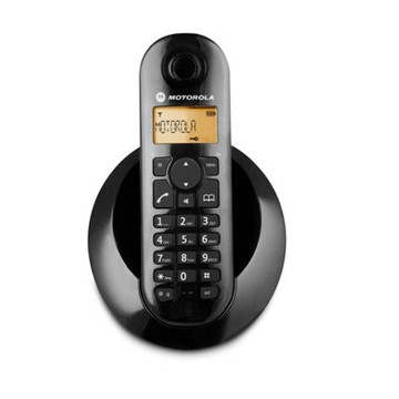 【C601】摩托羅拉 MOTOROLA DECT數位無線電話 C601【黑色】