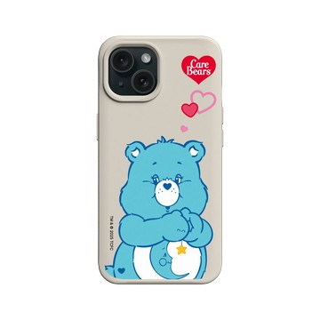 iPhone 15 SolidX 貝殼灰 - Care Bears - Bedtime Bear