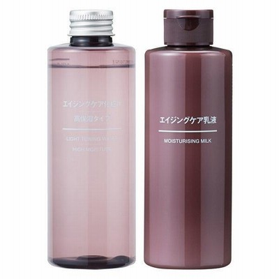 無印良品 エイジングケア 化粧水（高保湿タイプ）＋乳液 （200ｍL） セット 良品計画