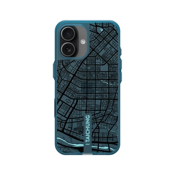 iPhone 17 Clear (相機按鈕) 夜幕藍 - JOCR - Taichung (Black Logo)