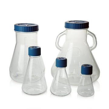 《SUNTRINE》培養三角瓶 PETG Flask, Erlenmeyer, Screw Cap, PETG
