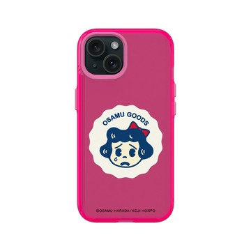 iPhone 15 Clear 粉漾桃 - OSAMU GOODS - 經典復古系列-Betty