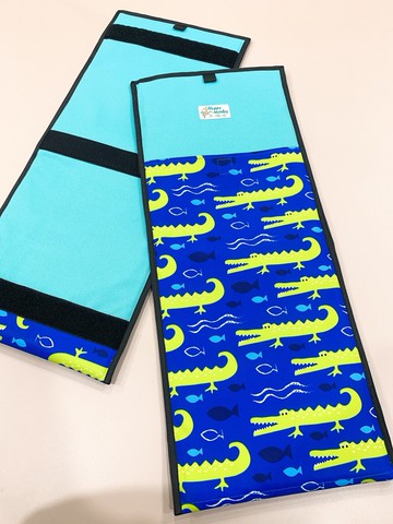 【客製】花色蛙鞋保護套-鱷魚