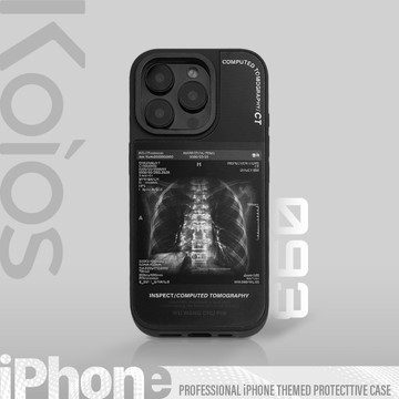 【Koios】X光片胸腔手機殼 iPhone 17 16 15 14 Pro Max 保護殼 手機殼 潮流 磁吸殼