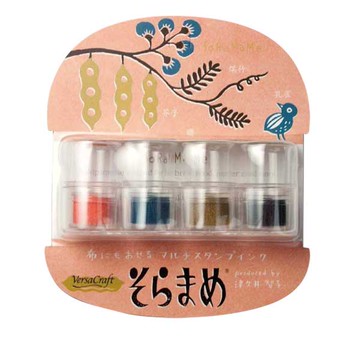 日本吳竹TSUKINEKO VKB-XXX 布用豆子印泥