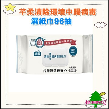 關注折$20 芊柔清除腸病毒濕紙巾96抽 【綠洲數位】