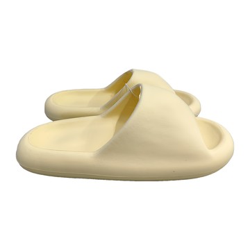 bebehome 元氣滿滿小胖饅頭氣墊拖鞋  EVA材質  36/37-44/45尺碼  40~41cm  奶油黃