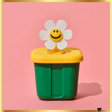 [韓國製造] GLASSLOCK X Wiggle Wiggle 矽膠嬰兒食品容器 280ml – 防漏微波保險箱