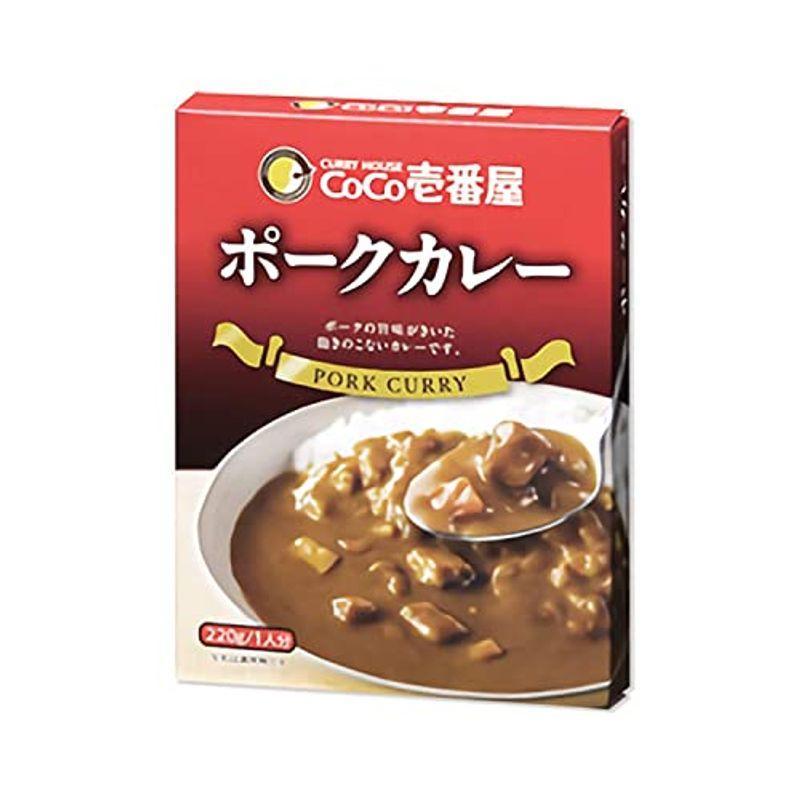 CoCo壱番屋 レトルトポークカレー（5個入） 220グラム (x 5)