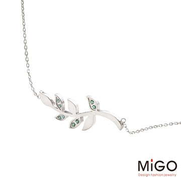 【MiGO】青春白鋼項鍊