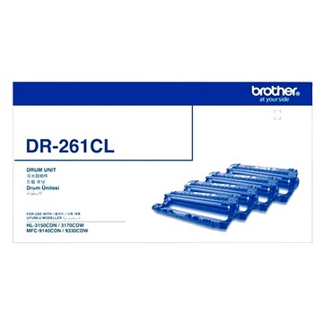 BROTHER 台灣公司貨 感光滾筒 DR-261CL (適用HL-3150CDN/MFC-9140CDN)  原廠  1個