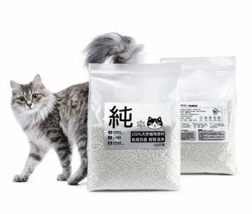 【寵傢好】純木薯貓砂2公斤/包 10包/箱 豆腐砂 混合砂 礦砂 松木砂