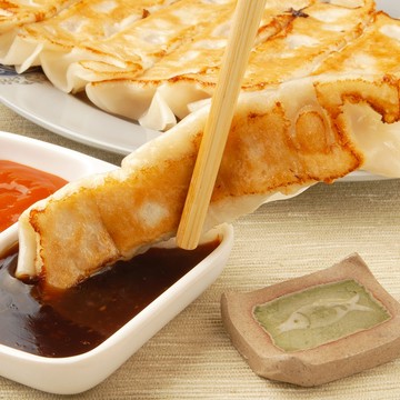 素食熟鍋貼 750g/25粒/包！【海產教父】