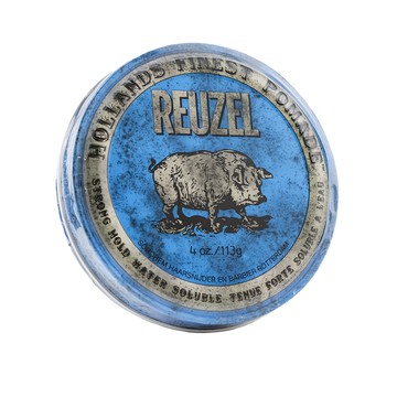 REUZEL 藍豬超強水性髮油 Blue Pomade 113g 輕鬆塑造男士油頭造型  1罐