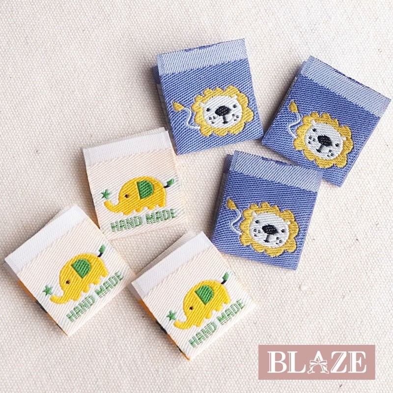 3枚入り ハンドメイド用 刺繍 タグ 挟みタグ はさみタグ 3枚セット アニマル ビスネーム 小さめ BLAZE ハンドメイド 手芸 手作り ワッペン  ラベル 通販 LINEポイント最大0.5%GET | LINEショッピング