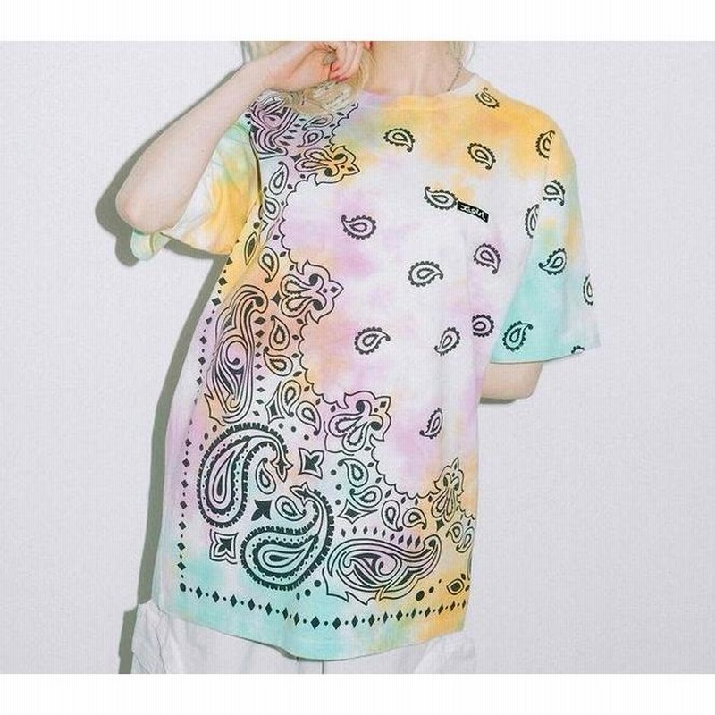 エックスガール X-GIRL BANDANA S/S TEE Tシャツ 半袖 バンダナ