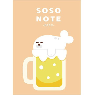 SOSO 25K空白厚筆記A