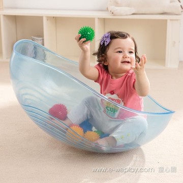 【Weplay】身體潛能開發系列【創意互動】搖滾陀螺(透明) ATG-KP2004-00C