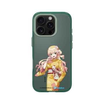 iPhone 16 Pro Clear 憂墨綠 - 桃鈴音音 Momosuzu Nene - 好冰好好吃ね～