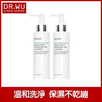(買1送1)DR.WU玻尿酸保濕潔顏凝露150mL(共2入組)