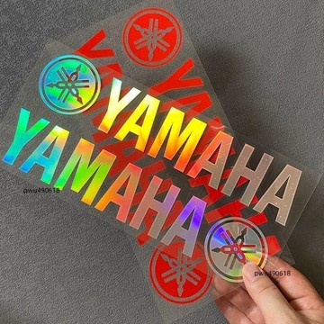 臺灣出貨 摩托裝飾貼紙個性創意反光車貼雅馬哈電動摩托車改裝汽車貼紙防水