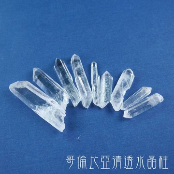 哥倫比亞清透白水晶柱(Rock Crystal)s400 ~萬用的療癒石 對應所有脈輪
