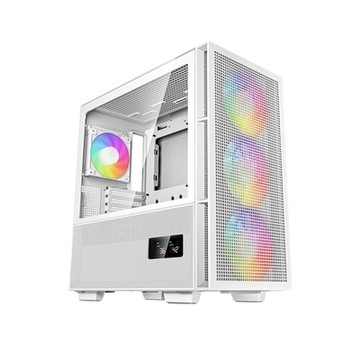 DEEPCOOL 九州風神 CH560 DIGITAL WH 玻璃透側 E-ATX機殼《白》(顯卡長38/CPU高17.5)