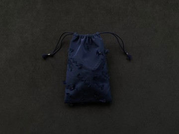 rickrack kinchaku ( 海軍 )