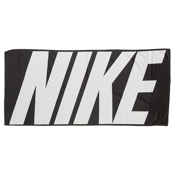 NIKE 耐吉 Cooling Towel Medium 運動毛巾  黑色 + 白色  1條