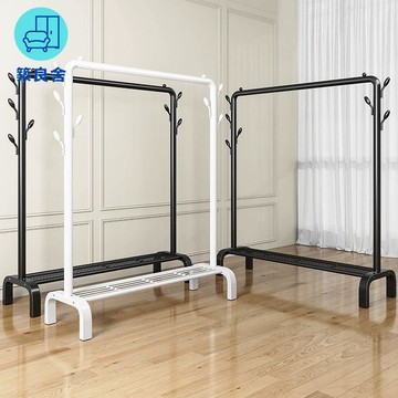 掛衣架 落地衣架 立式衣架 落地衣帽架 客廳掛衣架 玄關掛衣架 衣物收納架 落地衣廚 衣架 落地立式晾衣架 臥室家用衣服落地衣架 可伸縮調節加粗衣帽架特惠/全館八折 特價出z215