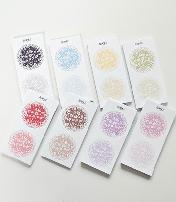 縷空花邊圓形蕾絲墊裝飾